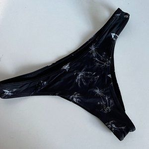 RVCA Cheeky Swimsuit Bottoms - Shark Tail Print - Size XL